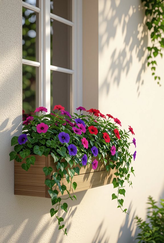 wall mounted drought tolerant planters