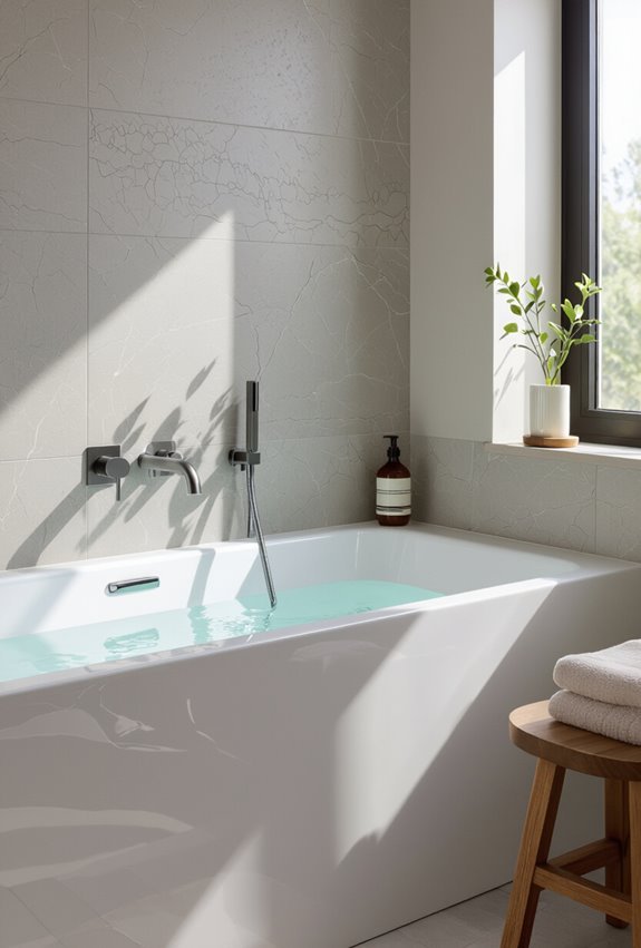wall mounted faucets free space