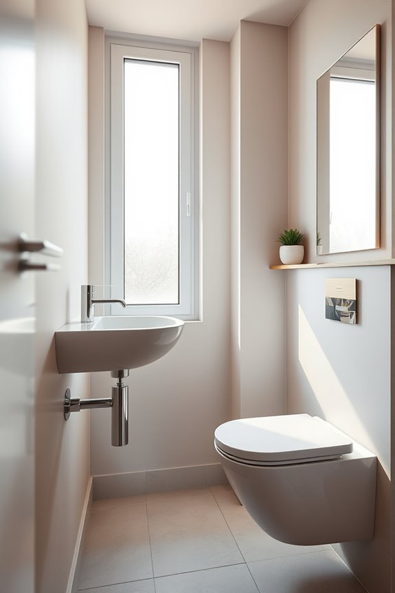wall mounted fixtures enhance space