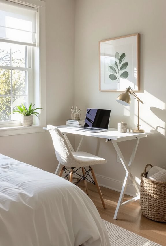 wall mounted fold away workspace
