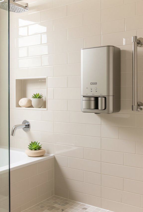wall mounted refillable soap dispensers