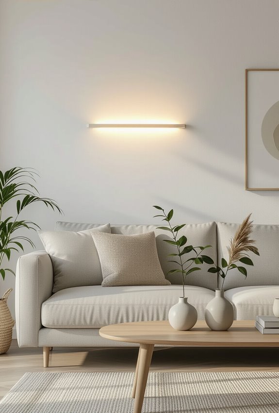 wall mounted sconces free space