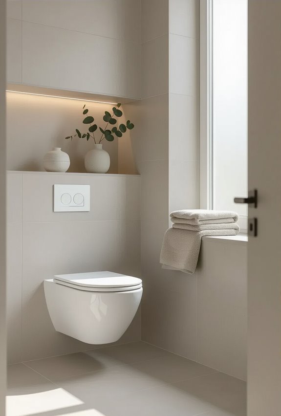 wall mounted toilets with concealed cisterns