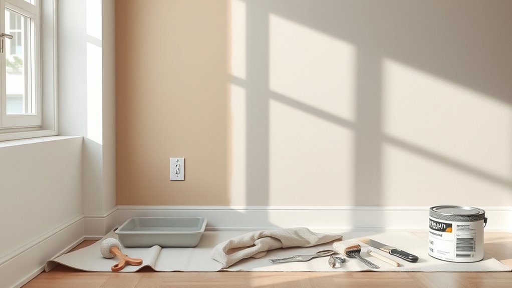 wall painting and color techniques