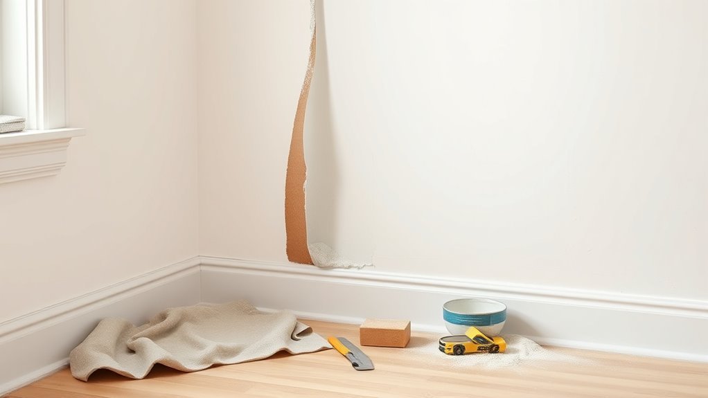 wall prep before painting