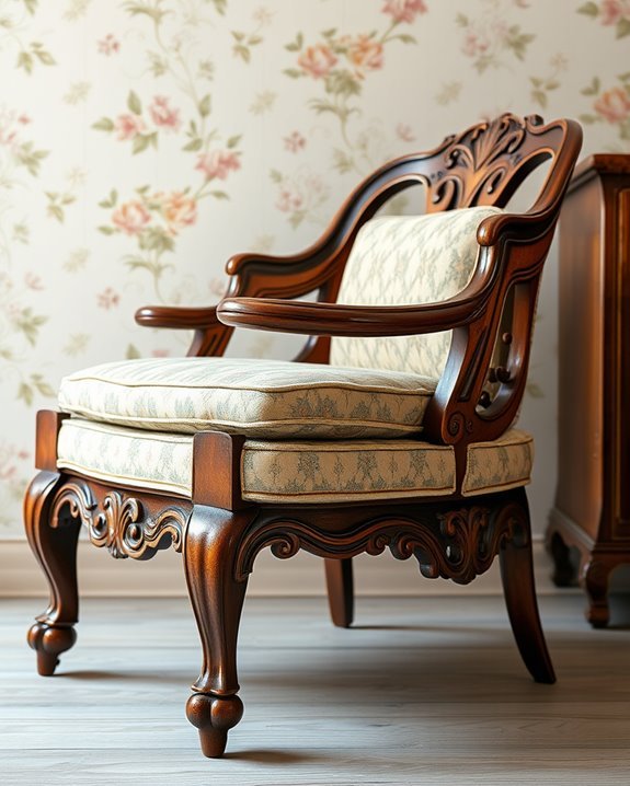 wallpaper transforms furniture style