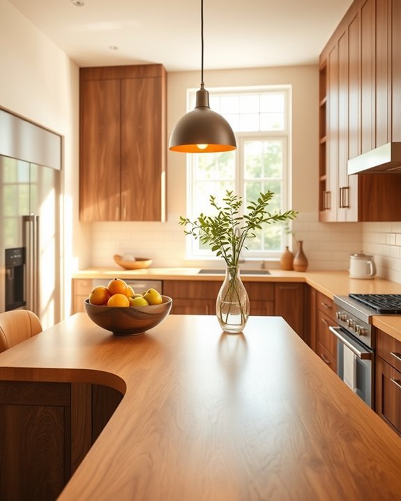 walnut and cream elegance