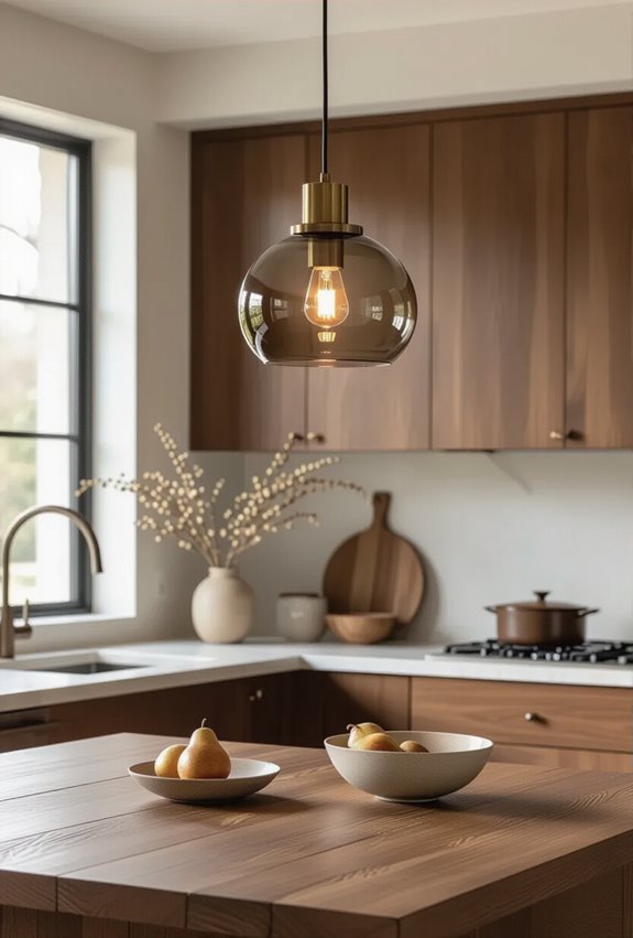 warm accents sculptural light