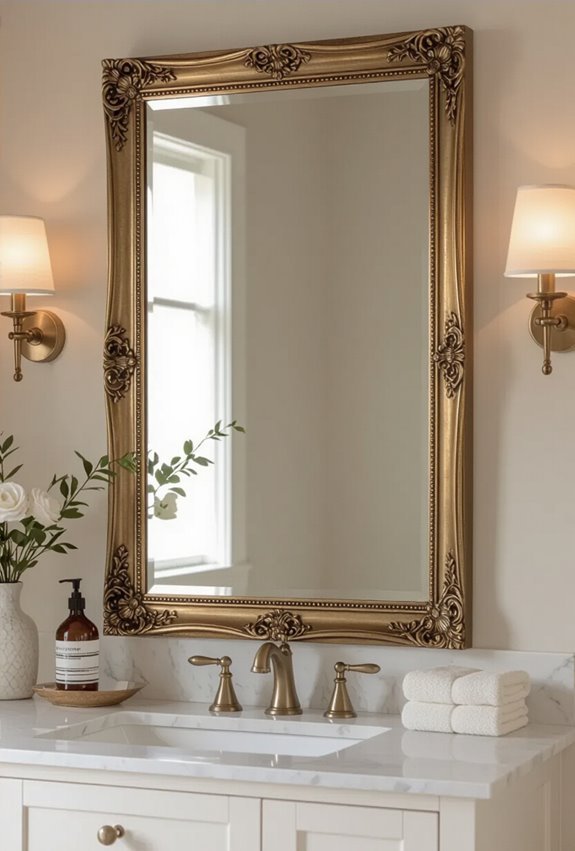 warm antique brass elegance