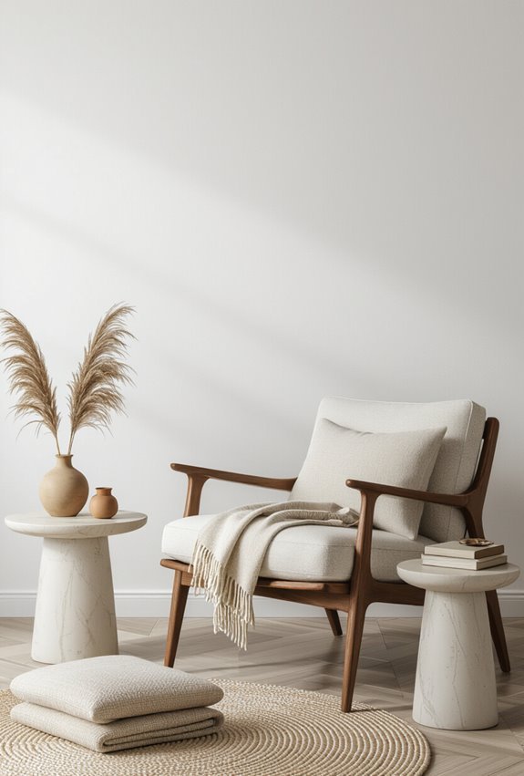 warm buttery crisp white ambiance