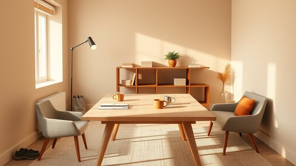 warm colors enhance collaboration