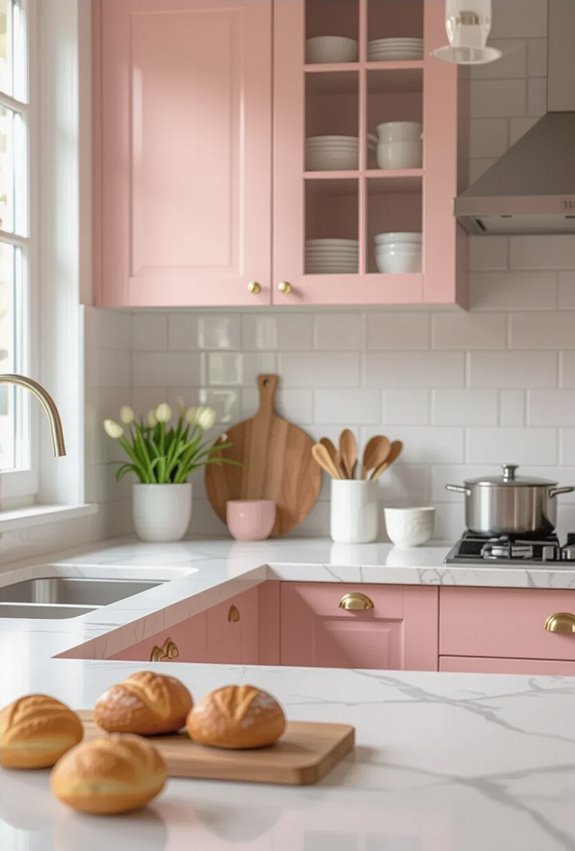 warm contrast durable surfaces