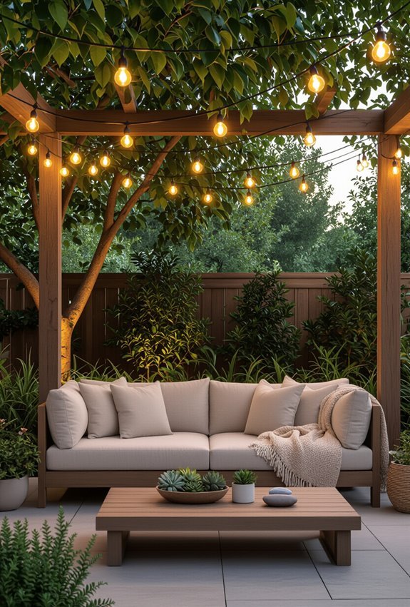 warm edison festoon glow