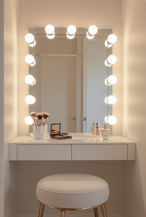 warm flattering skin tone lighting