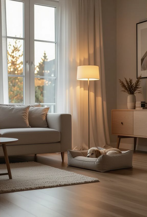 warm glare free adjustable lighting