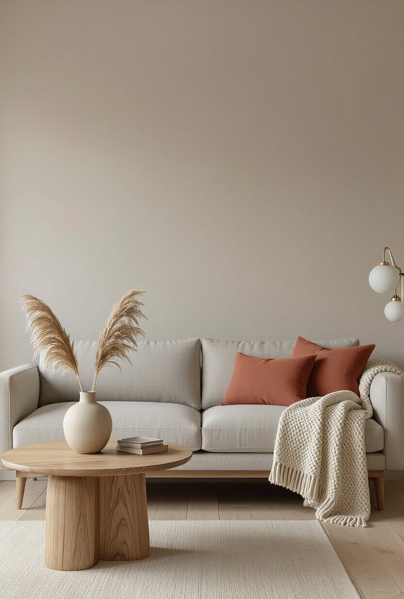 warm greige modern cozy base