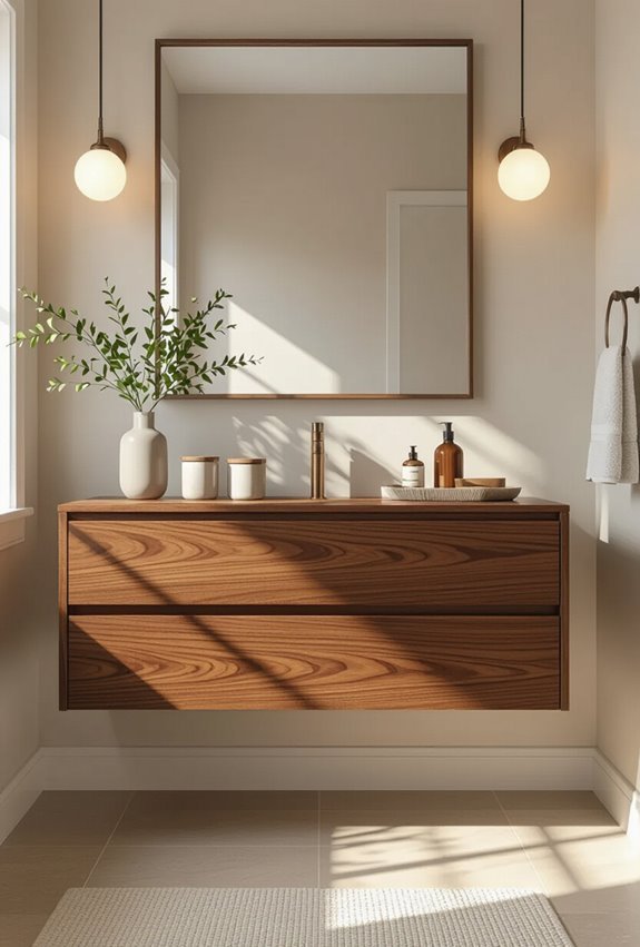 warm hidden floating storage