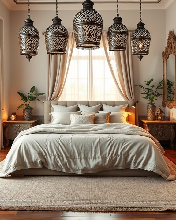warm inviting lantern ambiance