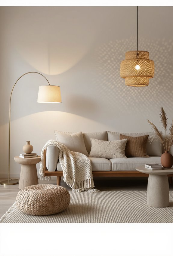 warm layered adjustable lighting