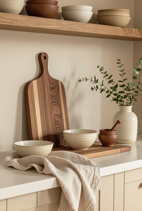warm layered brown neutrals