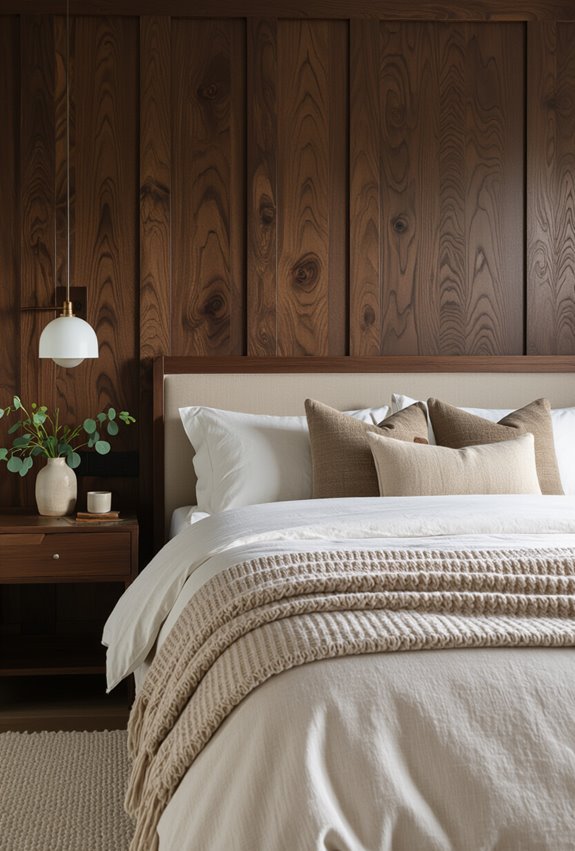 warm matte dark wood ambiance