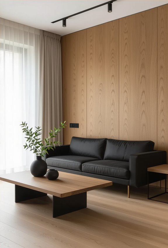 warm oak bold black