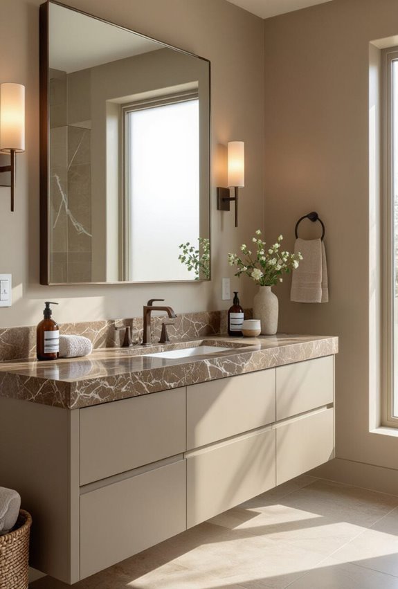 warm taupe cream harmony