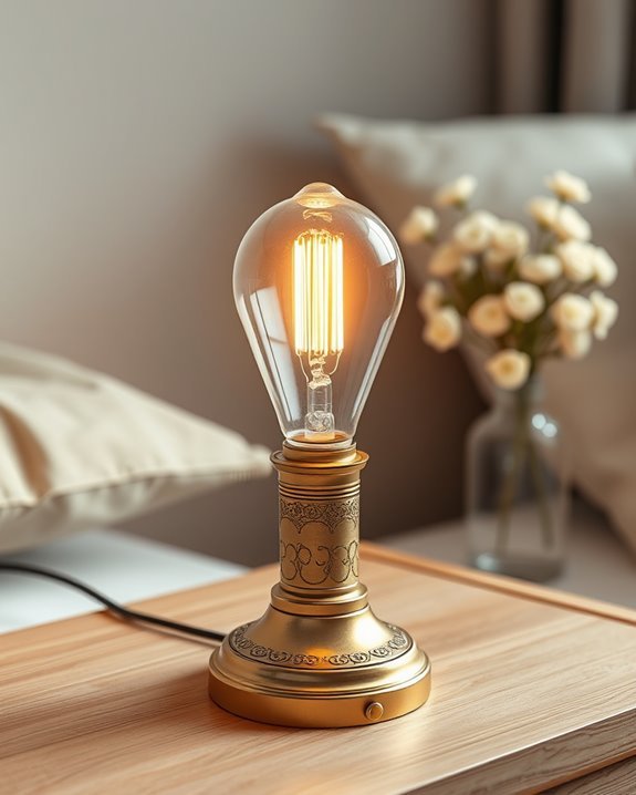 warm vintage lighting charm