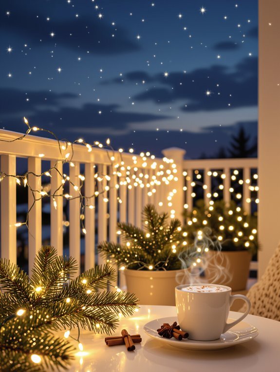 warm white light ambiance