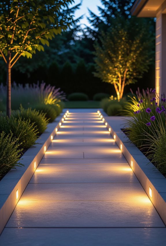 warm white pathway led lighting