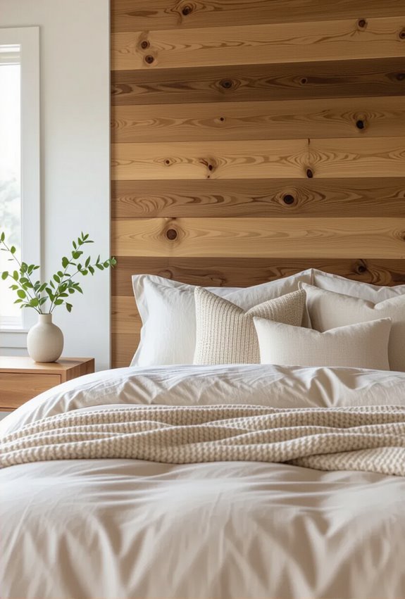 warm wood neutral linen
