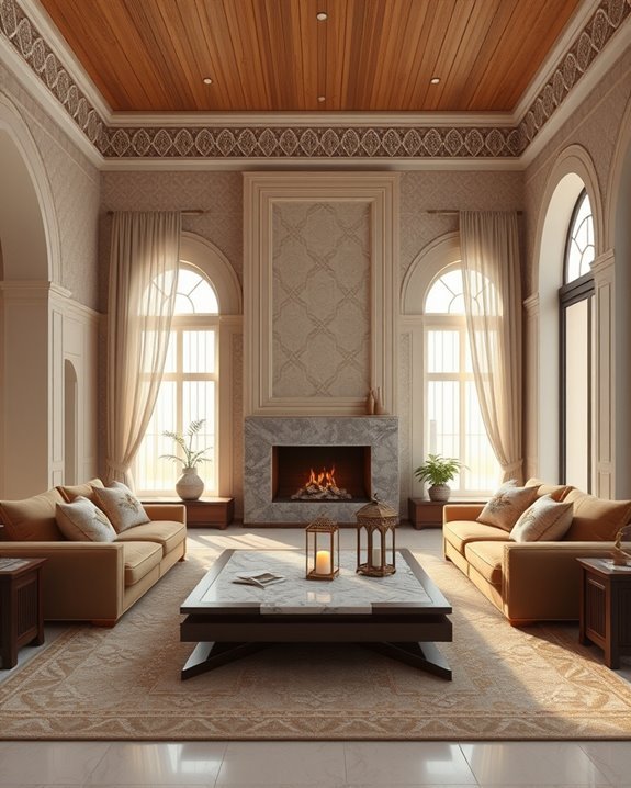 warmth and arabian elegance