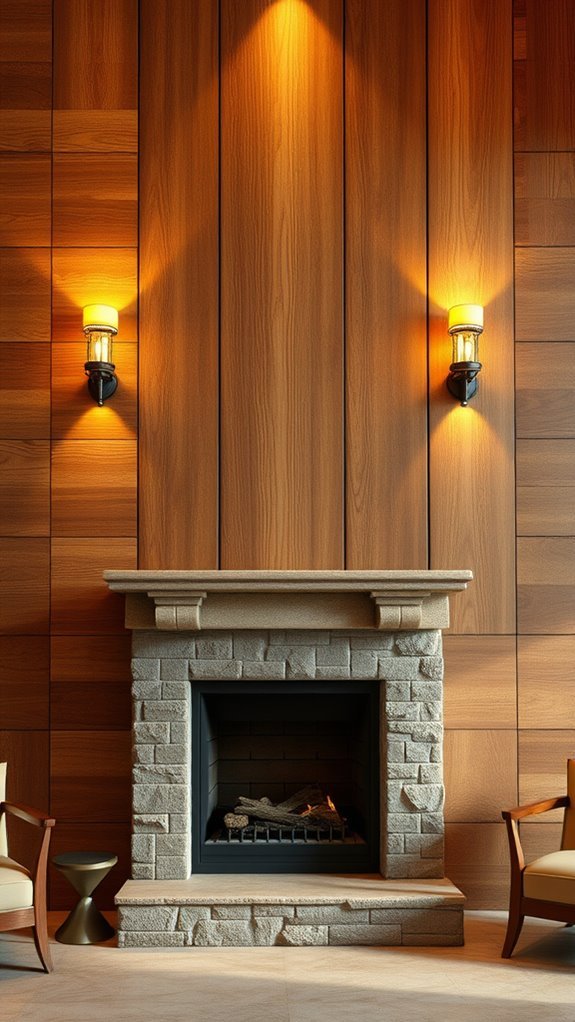 warmth and rustic charm