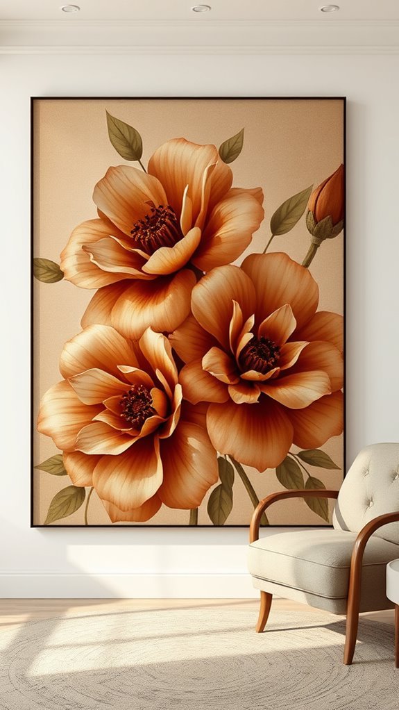 warmth through floral prints
