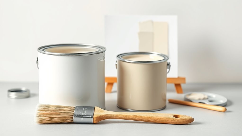 water based paint differences