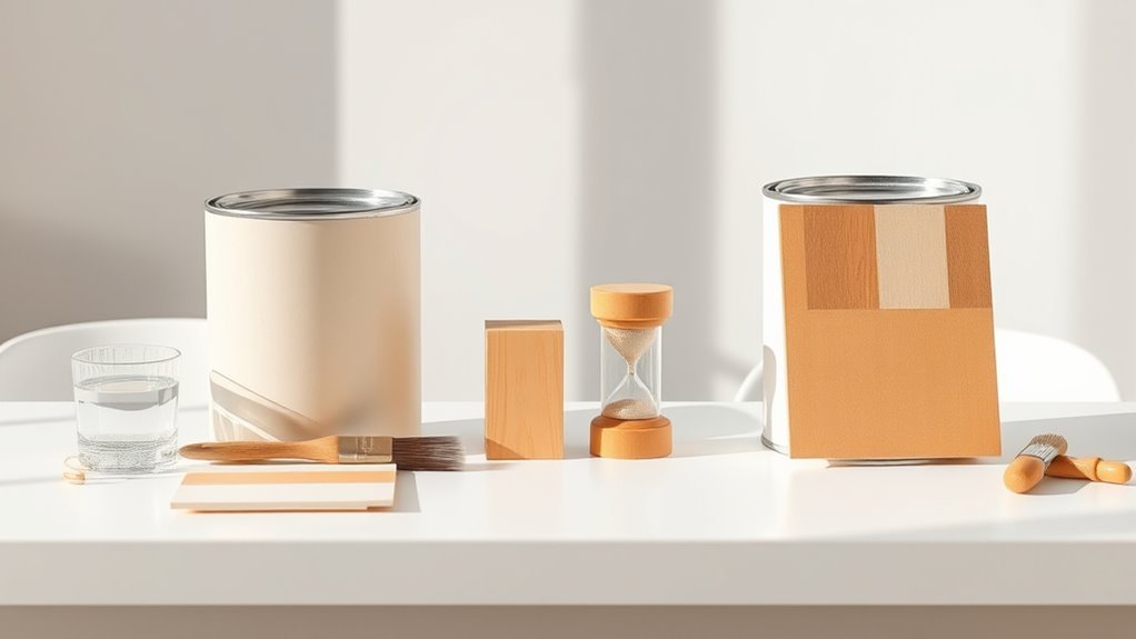 water dries faster than oil