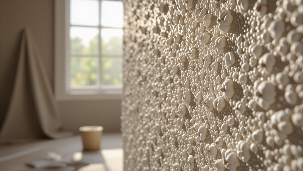 water resistant painted popcorn