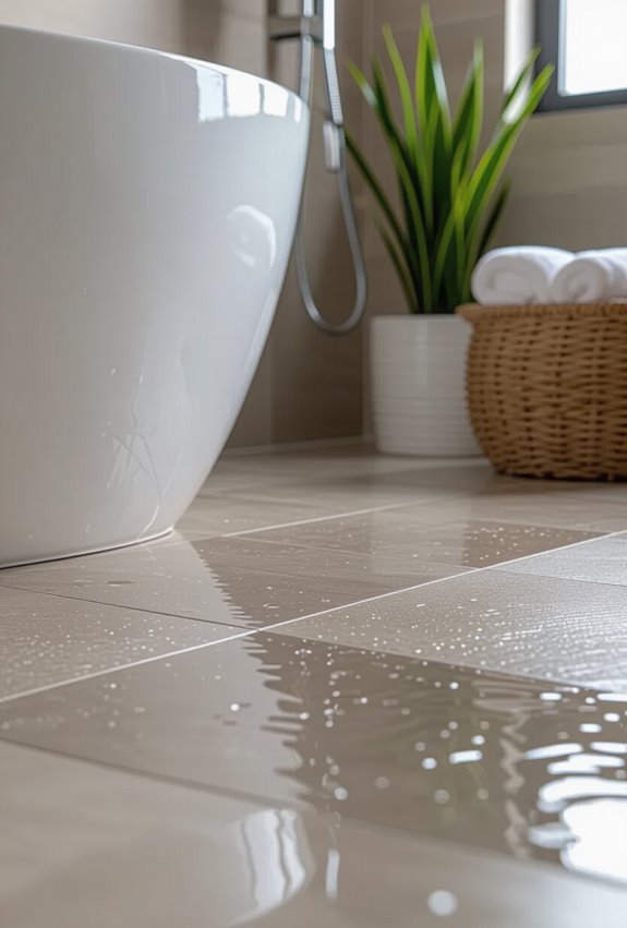 waterproof flooring and storage