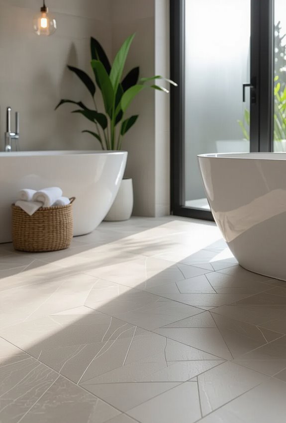 waterproof geometric chevron herringbone
