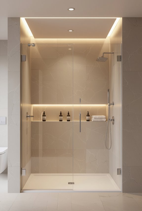 waterproof recessed low glare leds