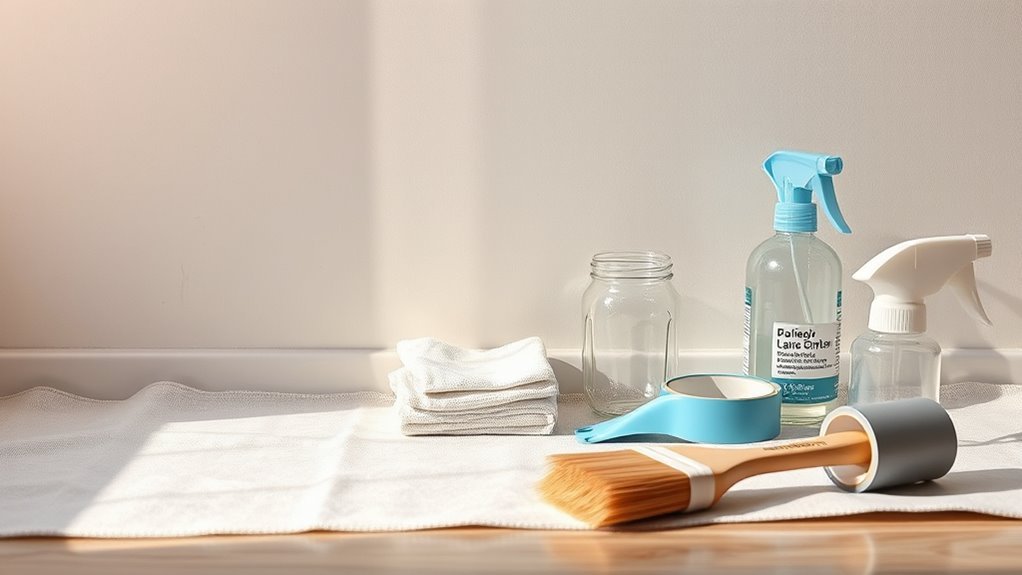 wear gloves cover surfaces