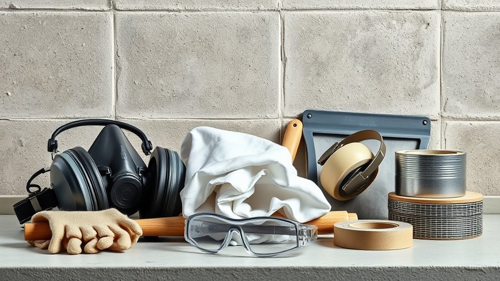 wear protective safety gear