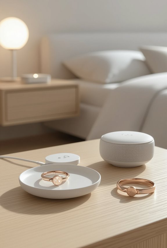 wearable jewelry controls bedroom devices