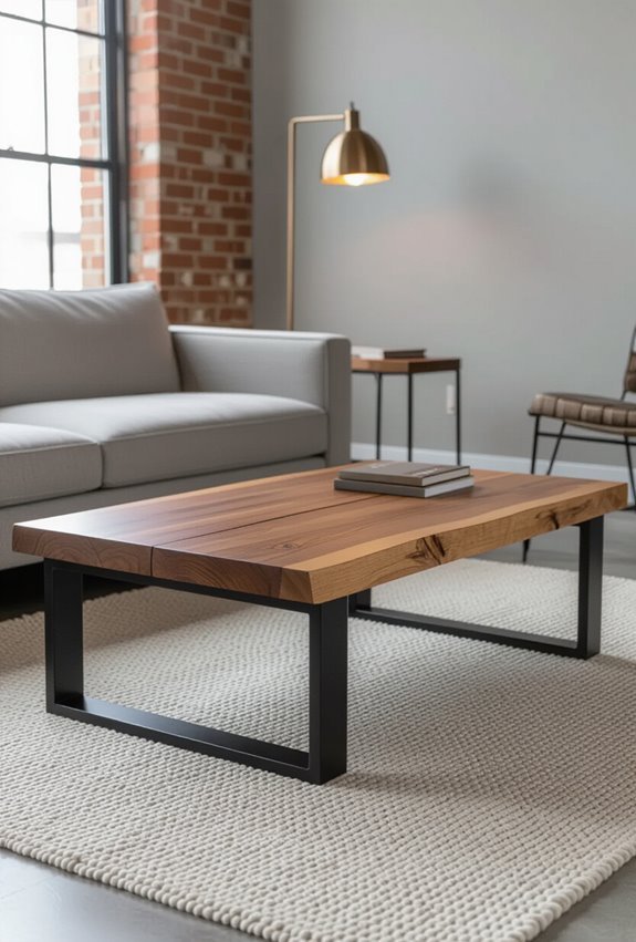 weathered steel meets reclaimed timber