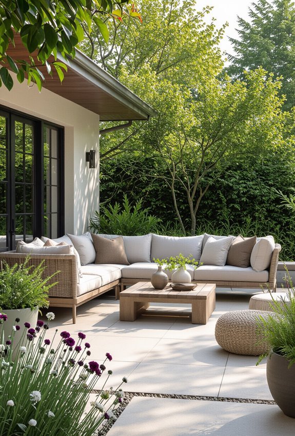 weatherproof adjustable reclining patio sets