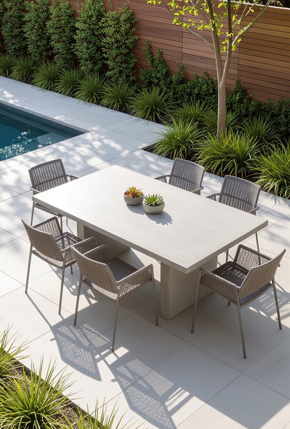 weatherproof dining patio essentials