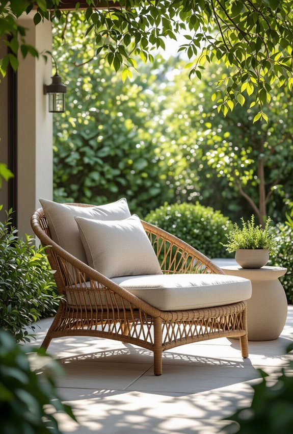 weatherproof rattan wicker comfort
