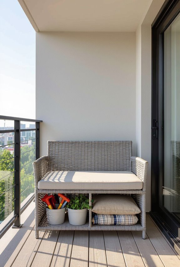 weatherproof storage bench solution