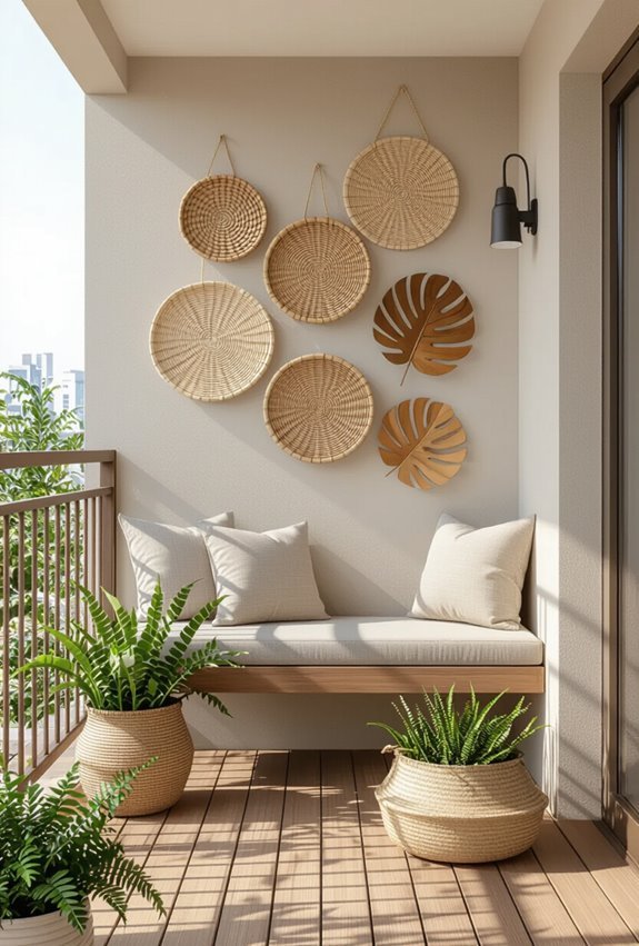 weatherproof wall art accents