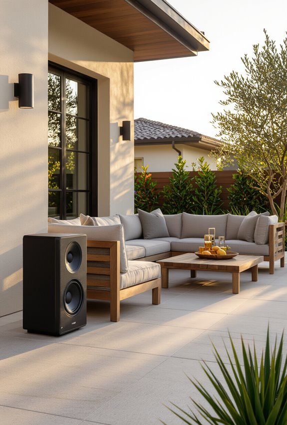 weatherproof wireless patio speakers